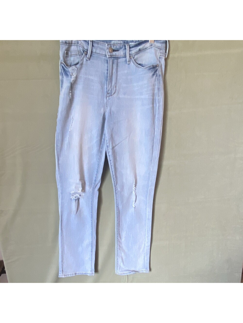 Signature by Levi Strauss High Rise Slim Jeans Blue Size 6 W28